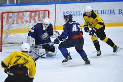 Молодёжка ХК «Рязань-ВДВ» проиграла второй домашний матч «Дизелисту»